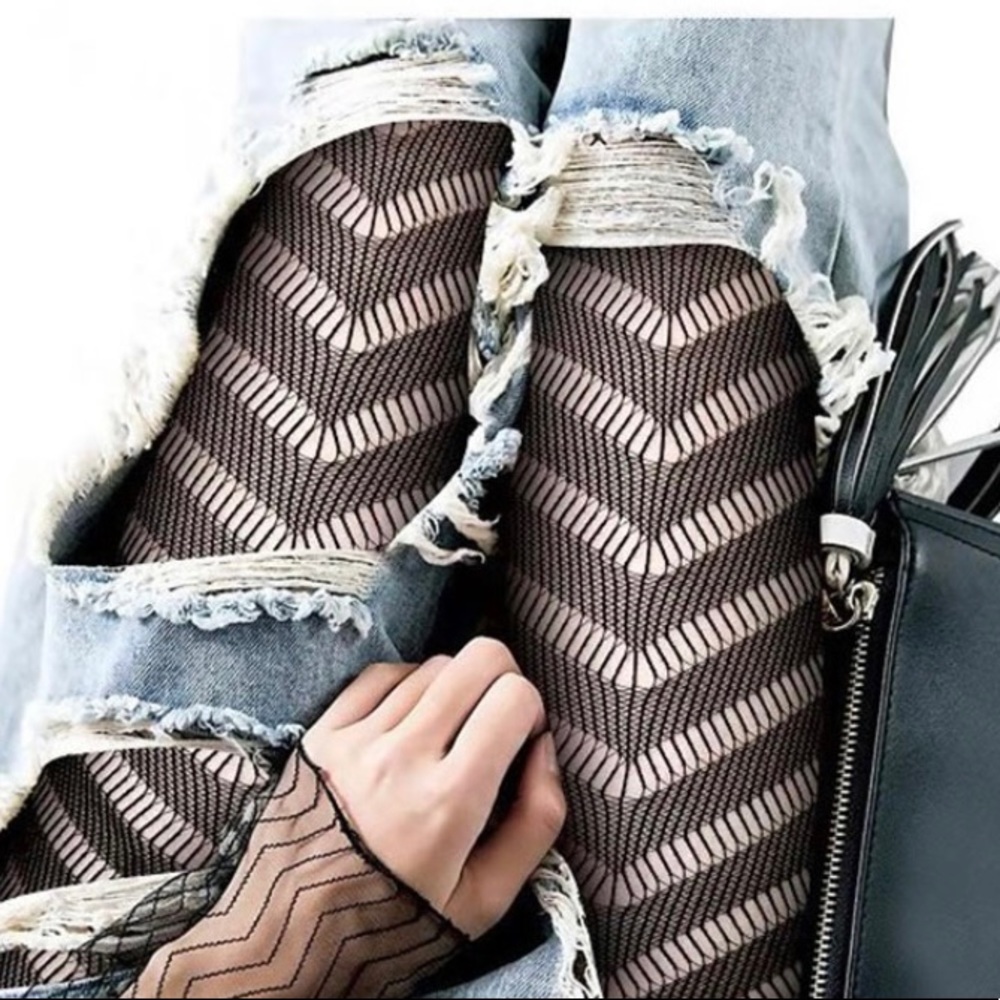 Sheer Black Sexy Fishnet Pantyhose/Tights